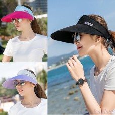 Mujer Adjustable Visor Sun Hat Golf Tennis Summer Wide Brim Protection UV Cap  eb-76846589